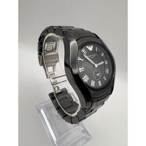 Emporio Armani Ceramica AR-1402 Black Watch - 5.9" Wrist